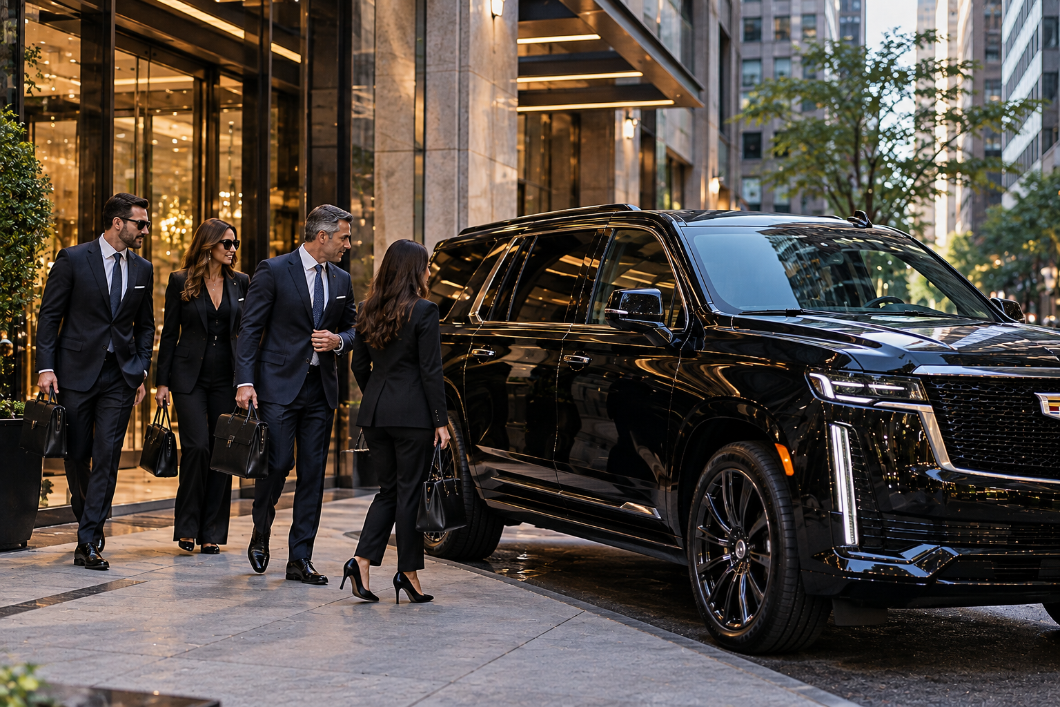 group corporate event transportation in nyc