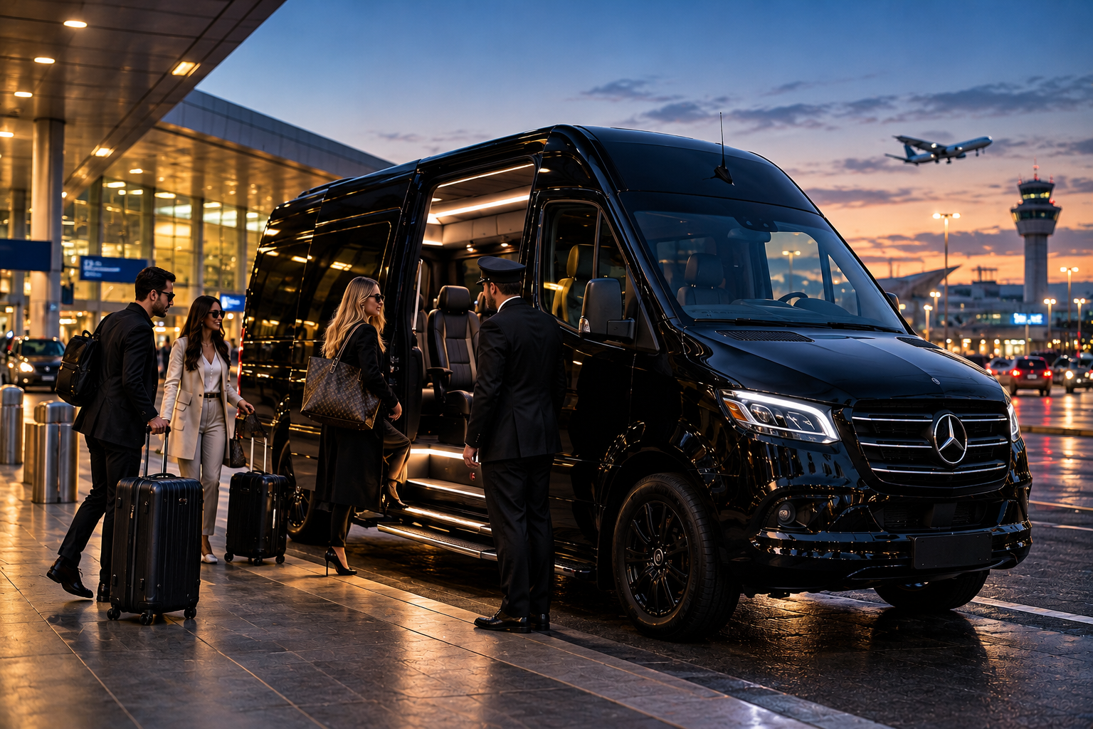 group sprinter limo service