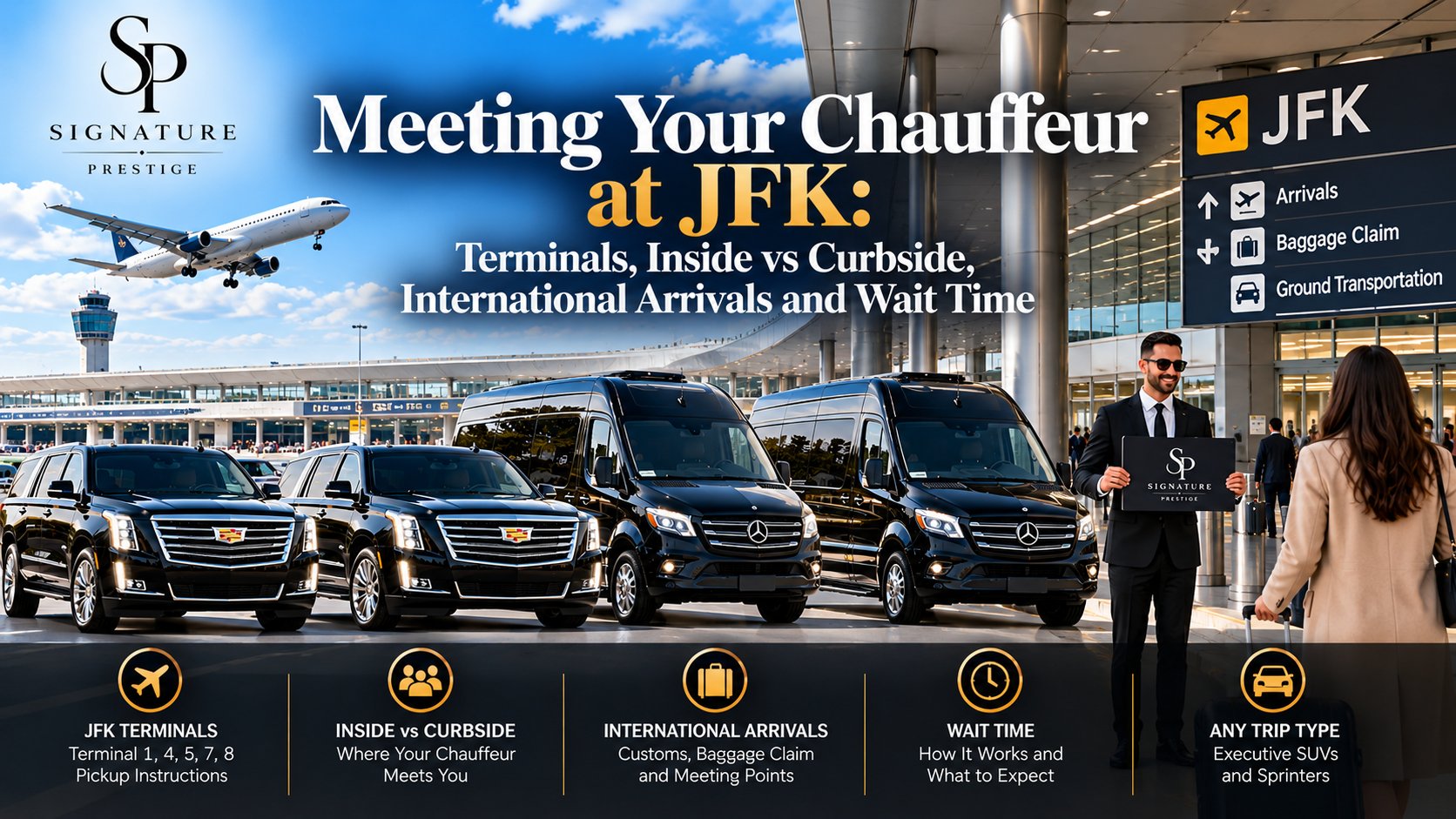 Meeting Your Chauffeur at JFK: Terminals, Timing and Wait Time