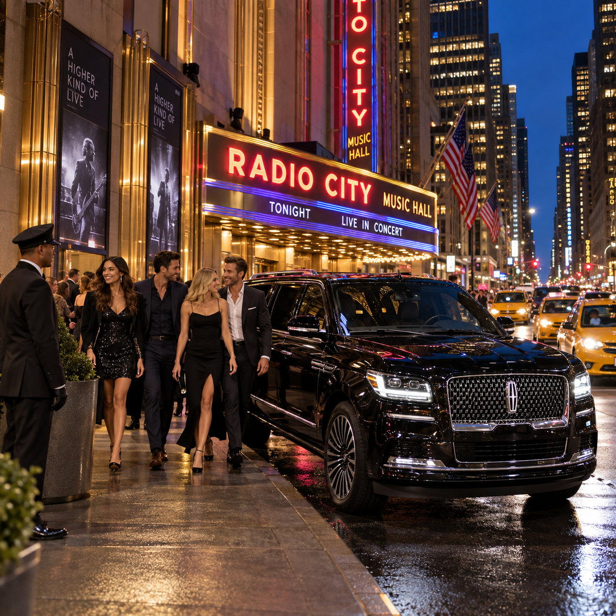 nyc concert limo
