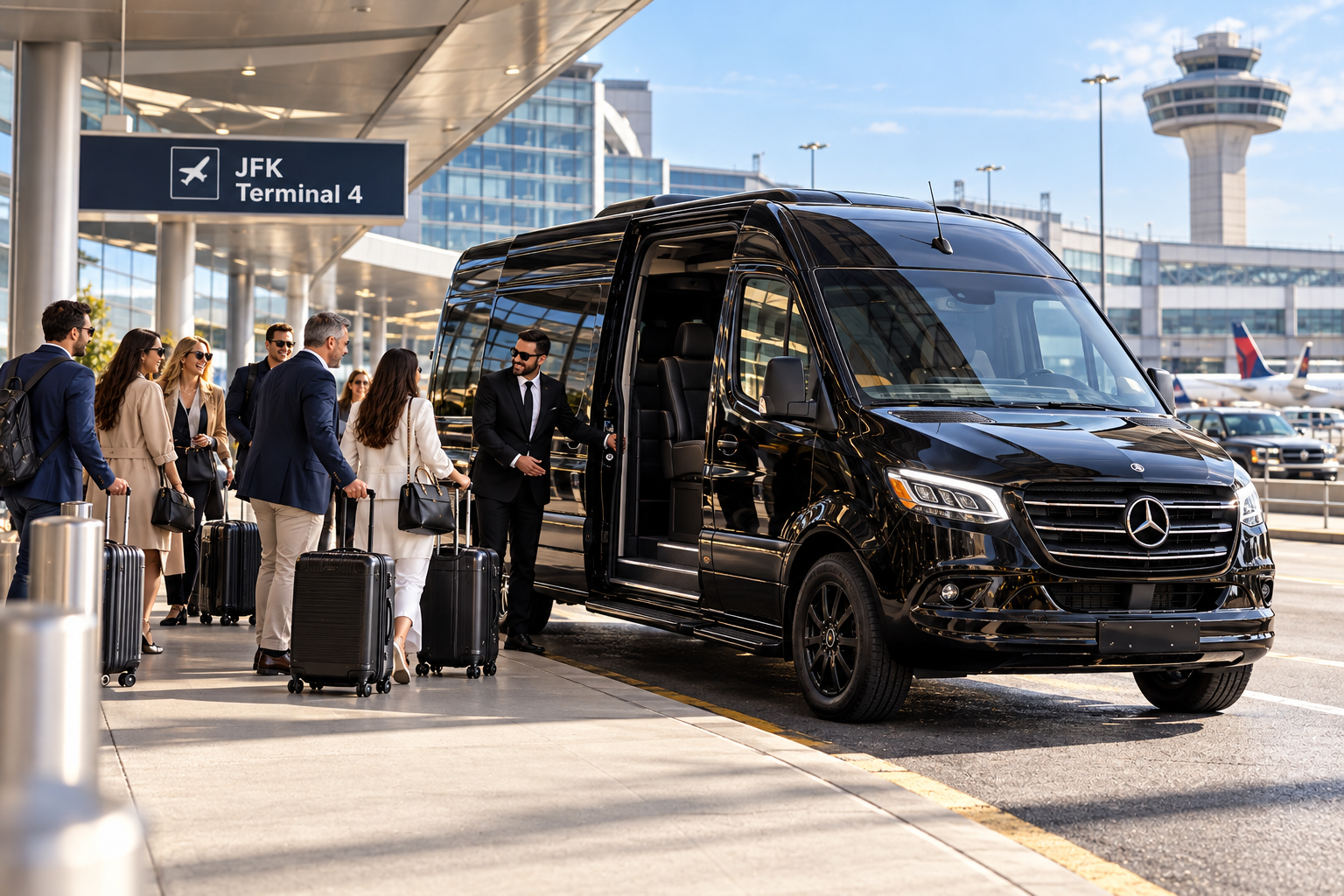 sprinter van for group rides in nyc