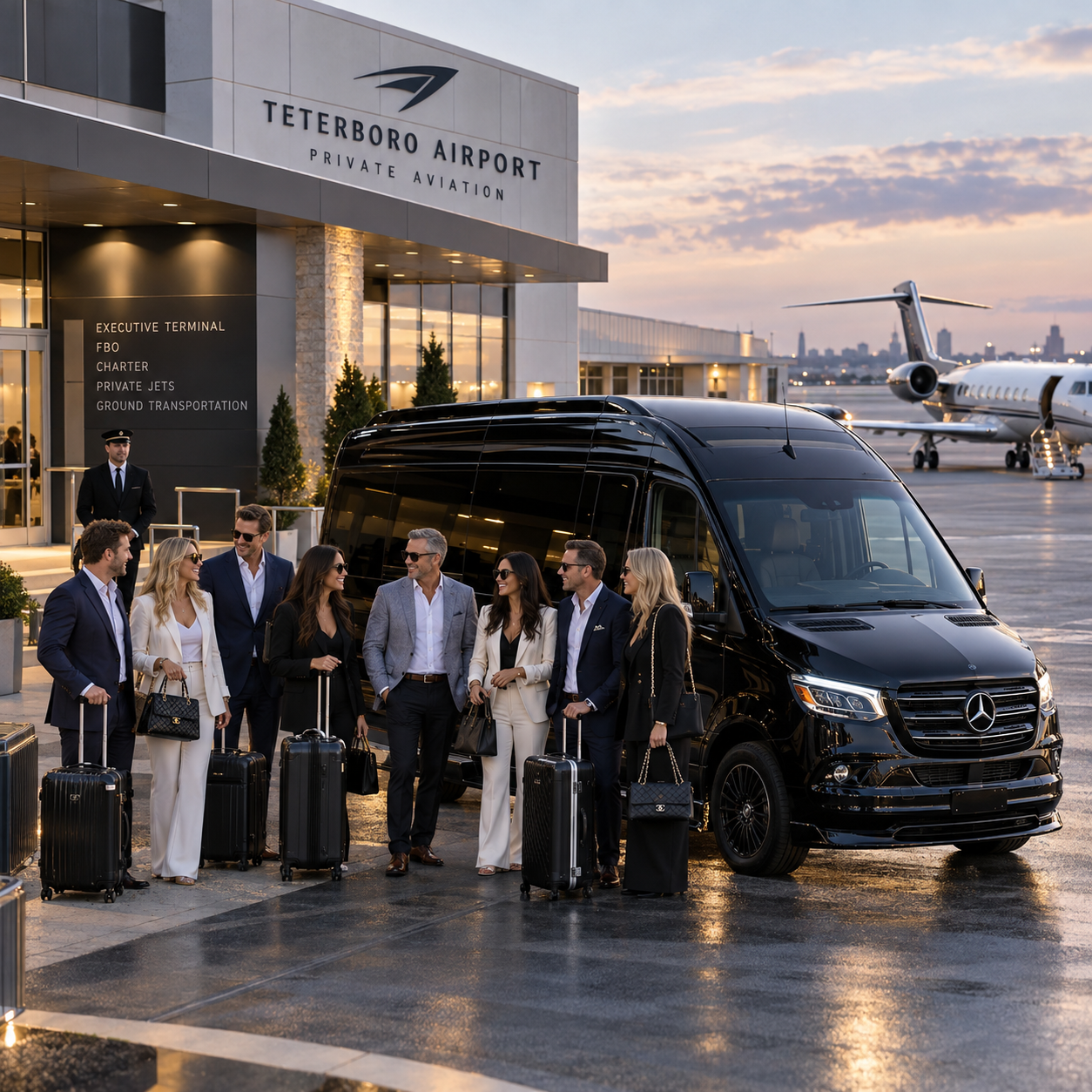 teterboro airport limo